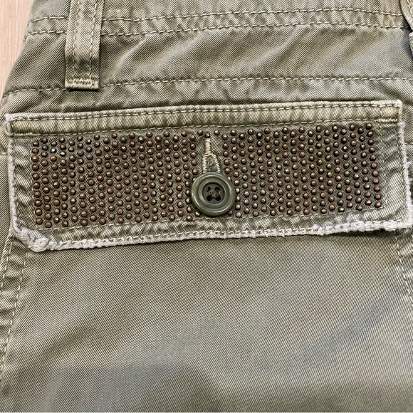 Current/Elliott Cargo Pant With Embellished Pocket - Picture 9 of 13